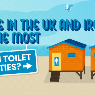 Kde v Spojenom kráľovstve a Írsku je najviac pláží s toaletami?